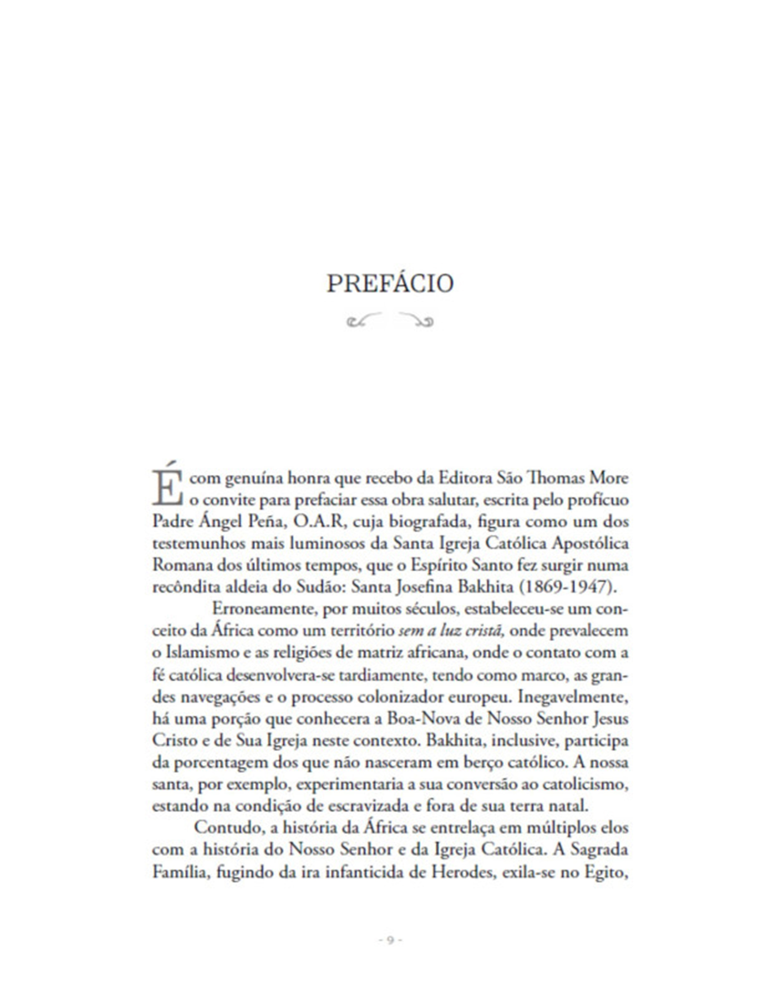 Santa Bakhita: a escrava do amor