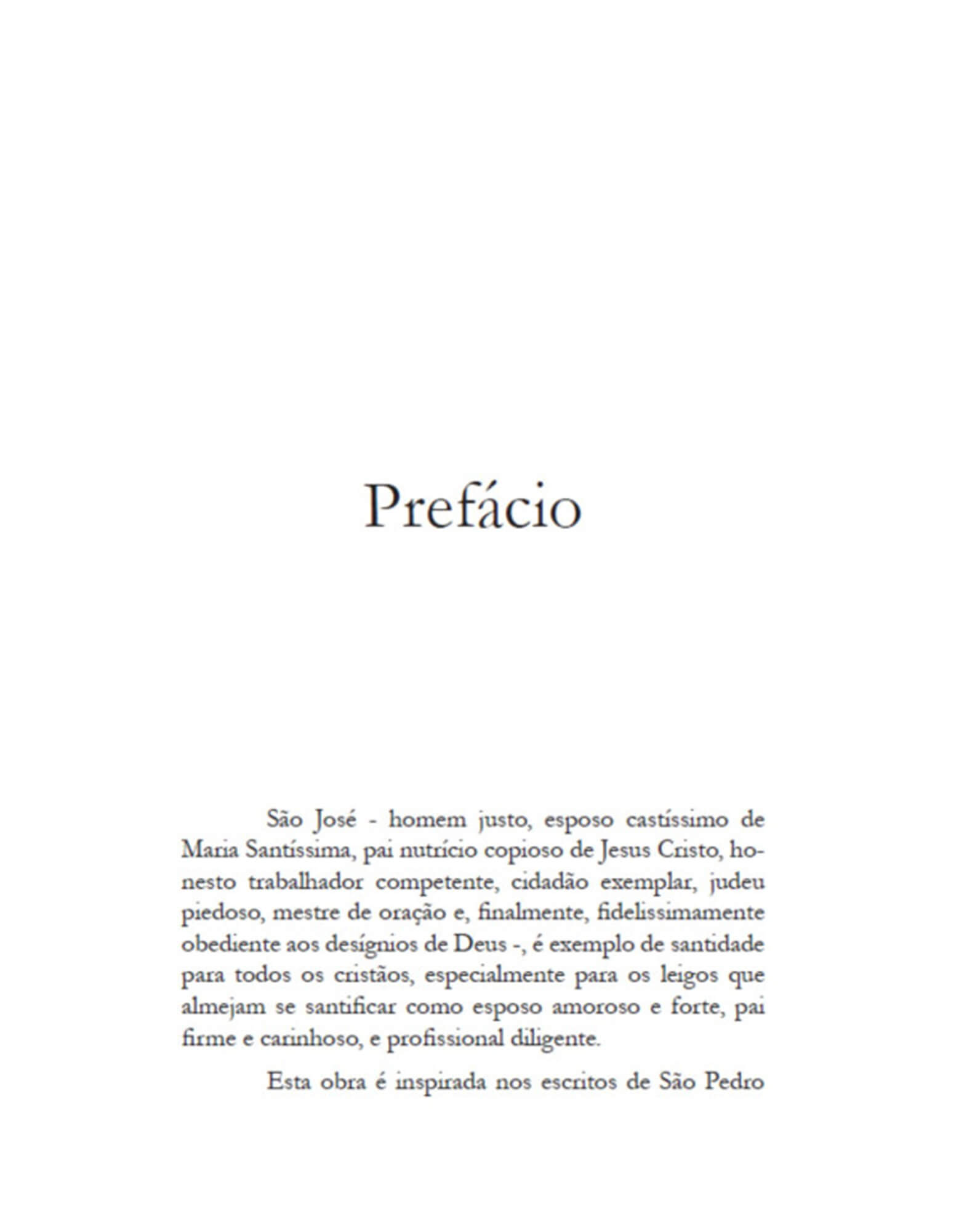 São José e a Vida de Adoração