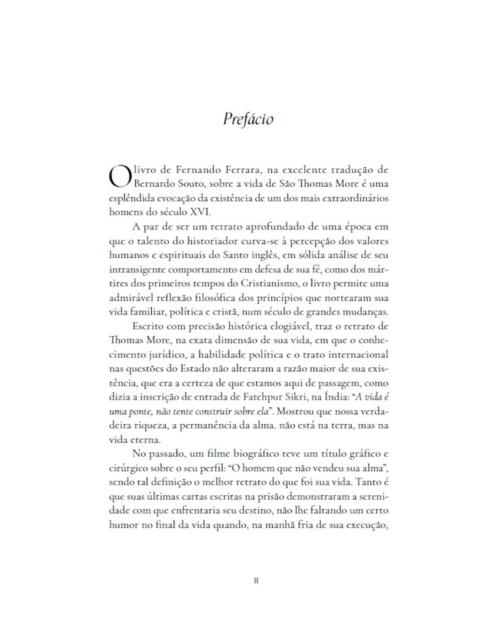 A vida de São Thomas More